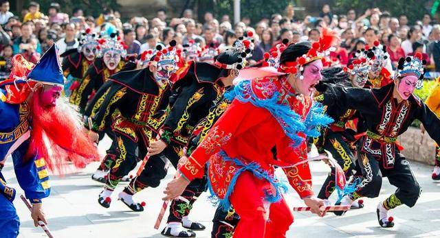 【中华战舞】国家级非遗-英歌舞的起源与洪门文化-图片2